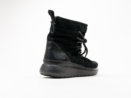 Nike Roshe One Hi Suede Black Wmns-807426-001-img-2