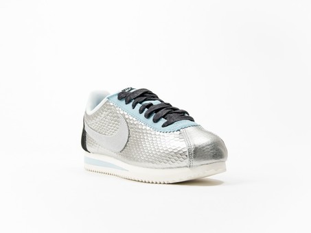 Primero Mus Palmadita Nike Cortez Classic Leather Premium Metallic Silver - 833657-004 -  TheSneakerOne