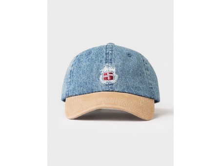 Gorra Stussy St Denim Suede Crest Cap-SNST131672-img-3