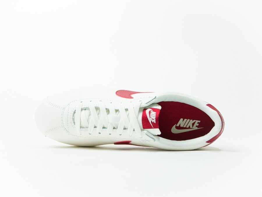 Perú lente alfombra Nike Classic Cortez Leather White/Red - 861535-103 - TheSneakerOne