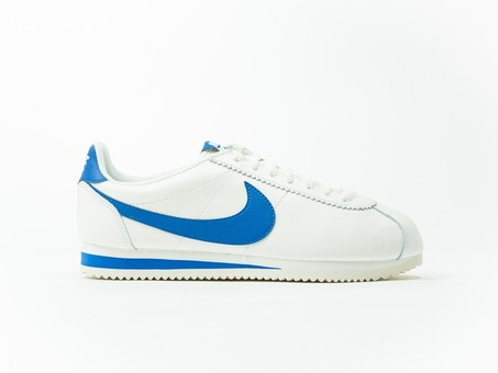 hasta ahora Similar Astronave Nike Classic Cortez Leather White/Blue - 861535-102 - TheSneakerOne