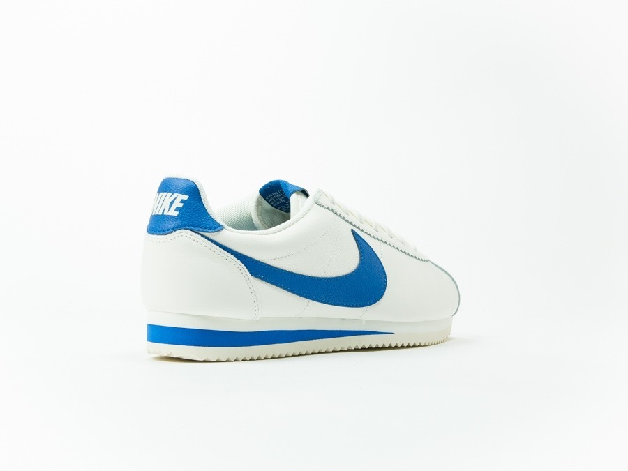 hasta ahora Similar Astronave Nike Classic Cortez Leather White/Blue - 861535-102 - TheSneakerOne