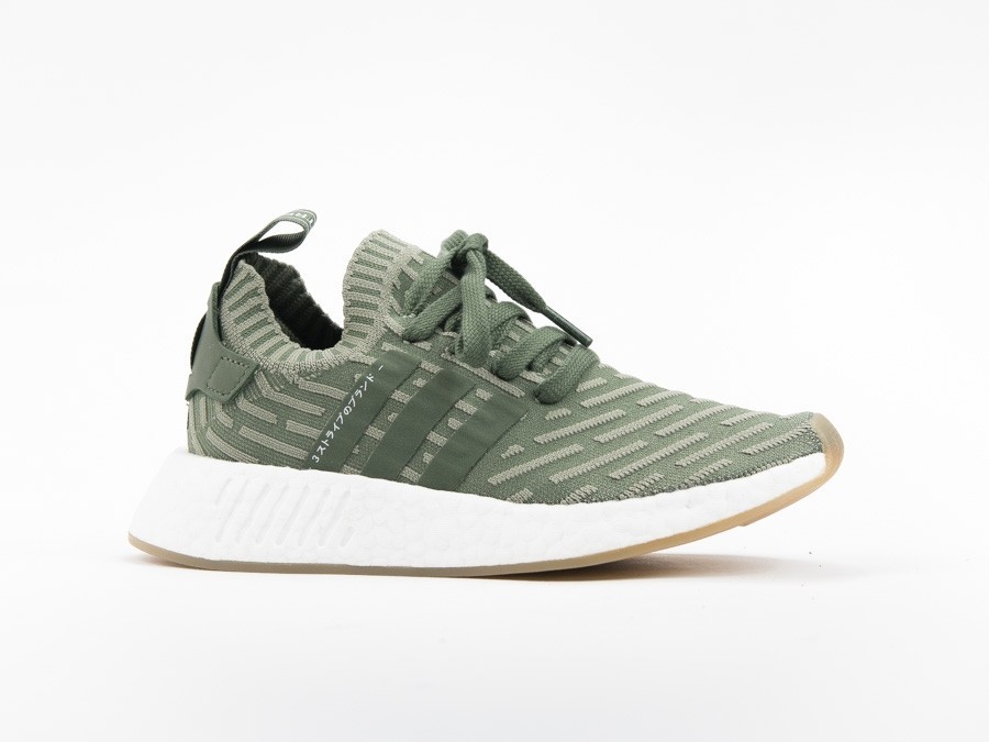 adidas NMD R2 Primeknit Green Wmns - BY9953 TheSneakerOne