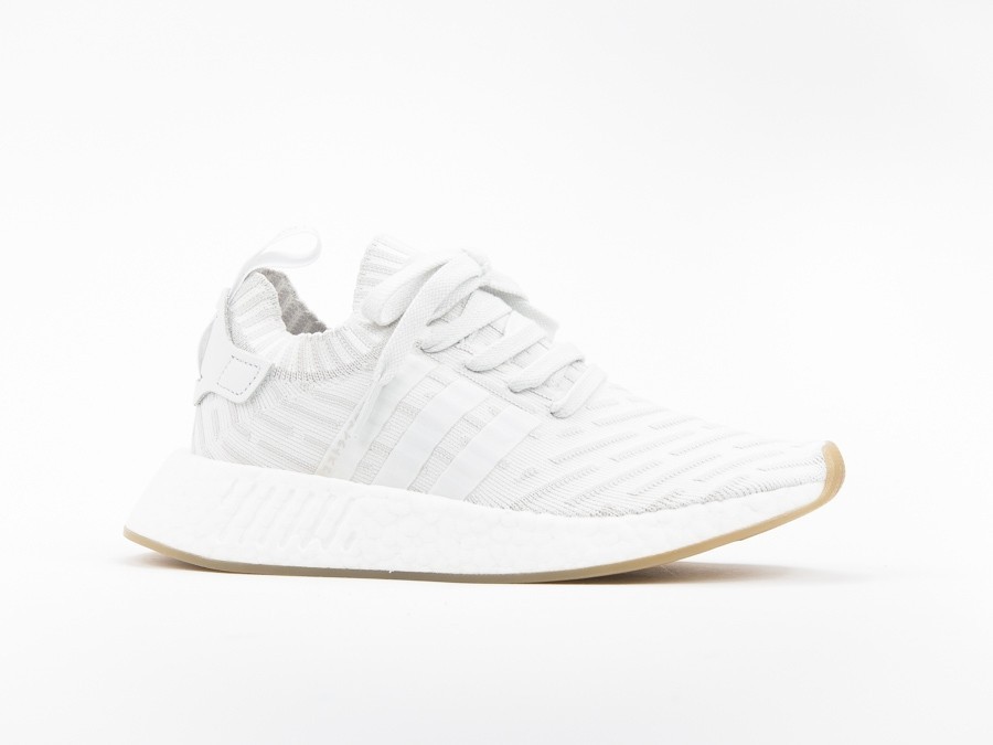 adidas NMD R2 Primeknit White Wmns - BY9954 TheSneakerOne