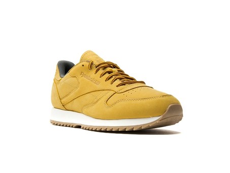 Reebok Classic Leather Ripple Yellow - - TheSneakerOne