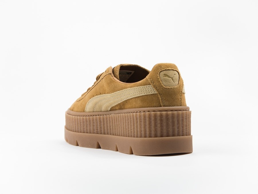 Puma x Fenty Cleated Creeper Suede Golden Brow Rihanna - 366268-02 TheSneakerOne