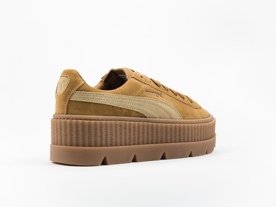 Puma x Fenty Cleated Creeper Suede Golden Brow Rihanna - 366268-02 TheSneakerOne