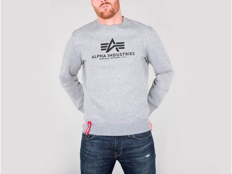 Sudadera Alpha Industries BASIC SWEATER Grey-178302-17-img-1