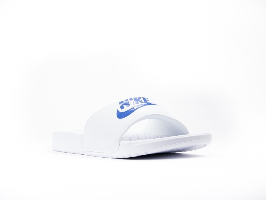 suspicaz naranja puerta Nike Benassi Just Do It Sandals White - 343880-102 - TheSneakerOne