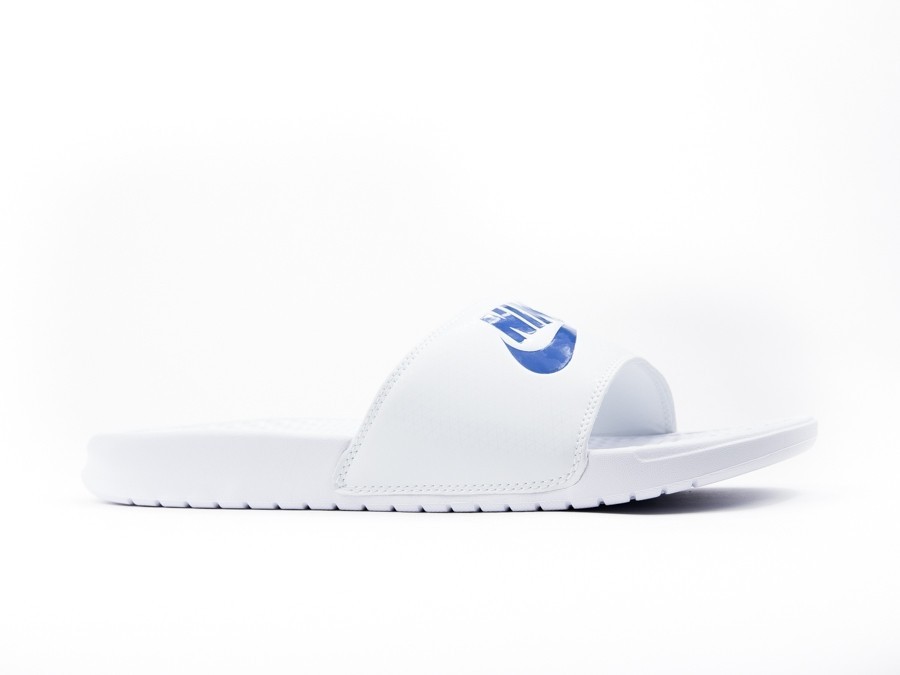 Nike Benassi Do It Sandals White - - TheSneakerOne