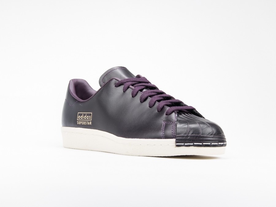 adidas Superstar Clean Leather Burgundy - CQ2170 - TheSneakerOne
