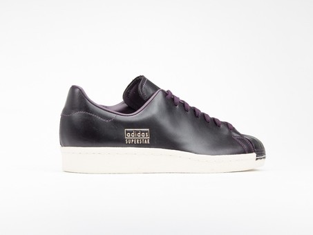 adidas Superstar 80S Clean Leather Burgundy-CQ2170-img-3