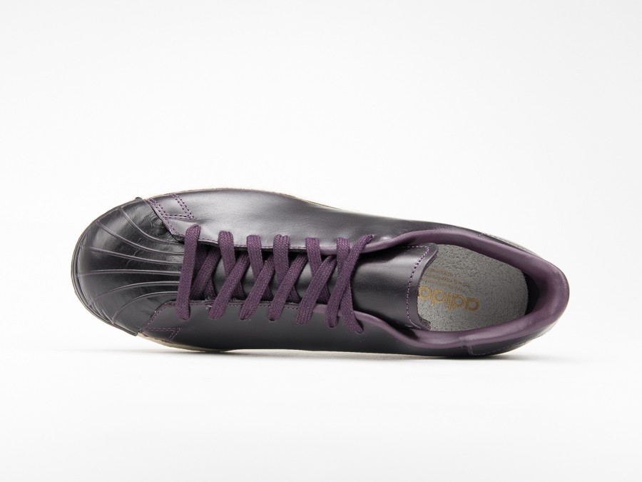 De tormenta Conquistar Por cierto adidas Superstar 80S Clean Leather Burgundy - CQ2170 - TheSneakerOne