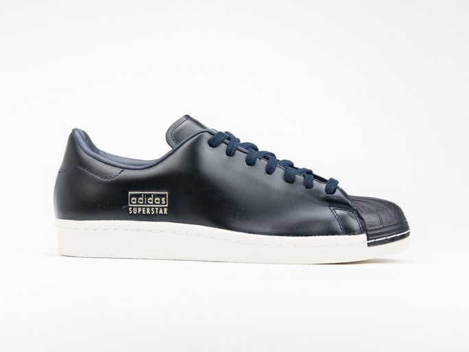 adidas Superstar 80S Clean Leather Black - CQ2171 - TheSneakerOne