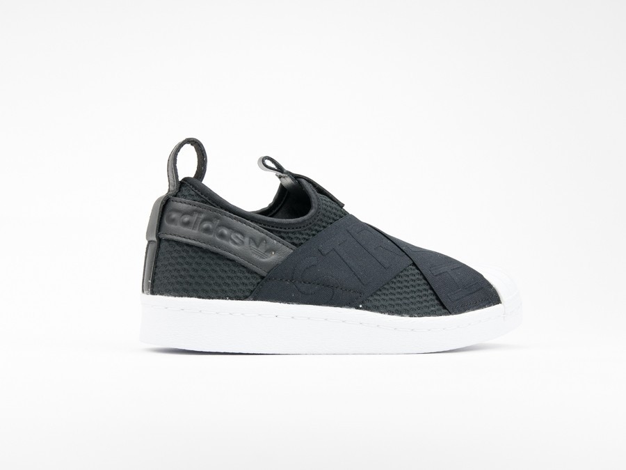 adidas Superstar Slip-On Black Wmns CQ2382 - TheSneakerOne