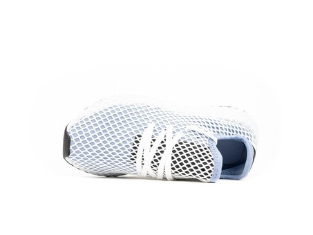 adidas Deerupt Runner White Blue Wmns-CQ2912-img-6