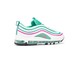 NIKE AIR MAX 97  WHITE PINK BLAST-KINETIC GREEN-BL-921826-102-img-3