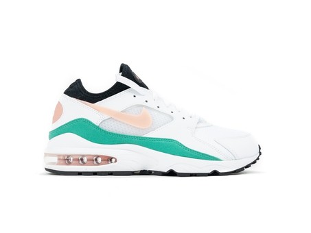 NIKE AIR MAX '93 WHITE CRIMSON BLISS-KINETIC GREEN-306551-105-img-1