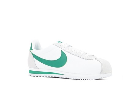 NIKE CLASSIC CORTEZ NYLON WHITE GREEN NOISE-807472-103-img-2