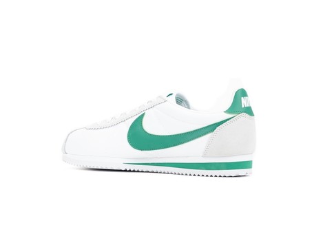 NIKE CLASSIC CORTEZ NYLON WHITE GREEN NOISE-807472-103-img-4