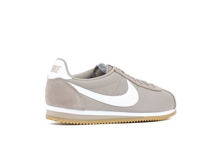 NIKE CLASSIC CORTEZ NYLON SEPIA STONE WHITE-GUM LI-807472-202-img-3