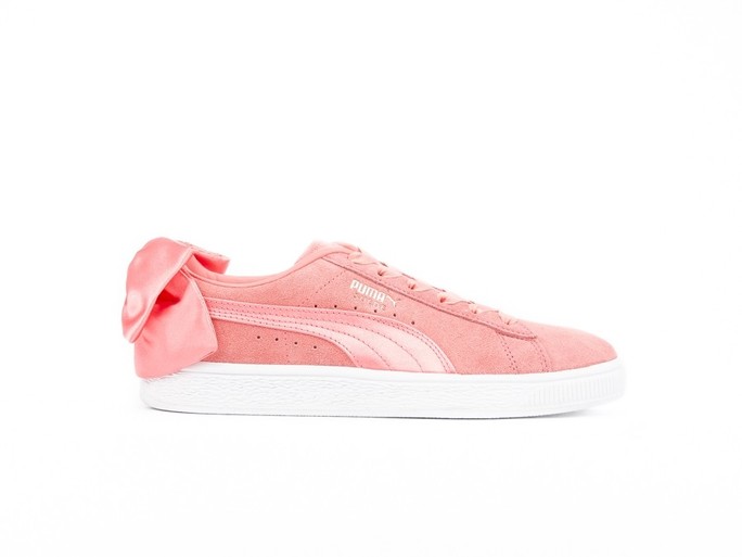 PUMA SUEDE BOW WMNS SHELL PINK - 367317-01 TheSneakerOne