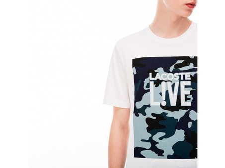 CAMISETA LACOSTE LIVE MC LOGO CAMO-TH2720M0A-img-4