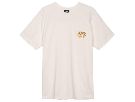 STUSSY CALAVERA PIG DYED PKT TEE BLACK-1944196-NA-img-1