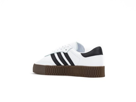 ADIDAS SAMBA ROSE W BLANCA BANDAS NEGRAS-AQ1134-img-4