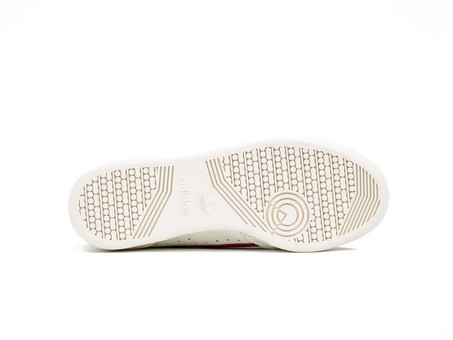 ADIDAS CONTINENTAL 80 BLANCO BANDA ROJA Y NEGRA-B41680-img-6