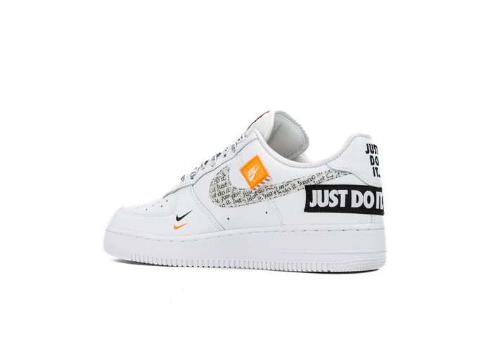 just do it white air force 1