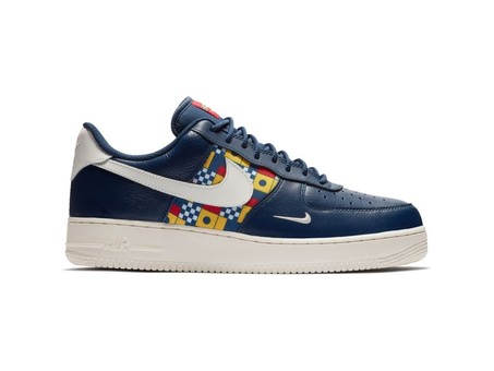 NIKE AIR FORCE 1 07 LV8 MIDNIGHT NAVY-SAIL-GYM RED-AR5394-400-img-1