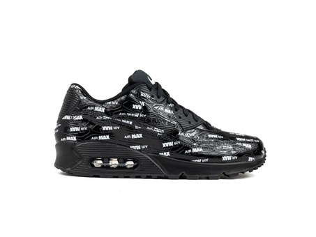 NIKE AIR MAX '90 PREMIUM  BLACK-BLACK-WHITE-700155-015-img-1