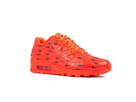 NIKE AIR MAX '90 PREMIUM  BRIGHT CRIMSON-BRIGHT CR-700155-604-img-2