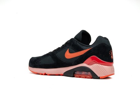 NIKE AIR MAX 180  BLACK-TEAM ORANGE-UNIVERSITY RED-AV3734-001-img-4