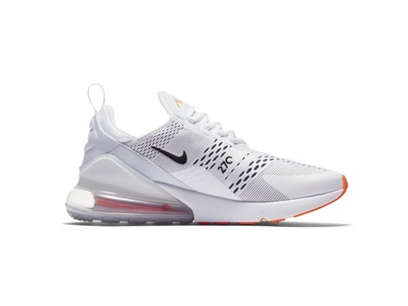 NIKE AIR MAX 270  WHITE-BLACK-TOTAL ORANGE-AH8050-106-img-2