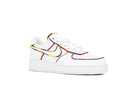NIKE W AIR FORCE 1 LO TARTAN WHITE-WHITE-UNIVERSIT-AV8218-100-img-2