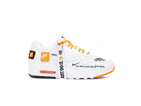 NIKE WOMEN S NIKE AIR MAX 1 LUX  WHITE-BLACK-TOTAL-917691-100-img-1