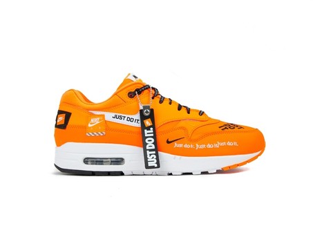 NIKE WOMEN S NIKE AIR MAX 1 LUX  TOTAL ORANGE-WHIT-917691-800-img-1