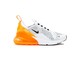NIKE WOMEN S NIKE AIR MAX 270 WHITE-BLACK-TOTAL OR-AH6789-104-img-1