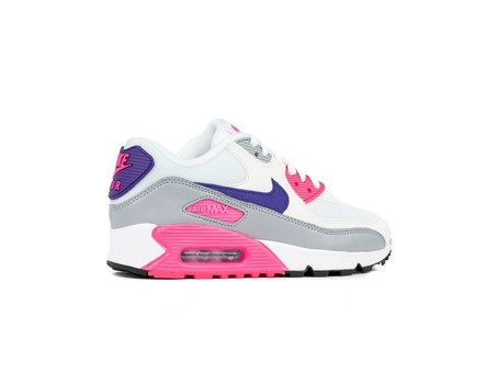 NIKE WOMEN S NIKE AIR MAX 90 WHITE-COURT PURPLE-WO-325213-136-img-3