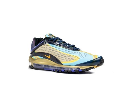 NIKE AIR MAX DELUXE PHOTO BLUE-WOLF GREY-ORANGE PE-AJ7831-400-img-2