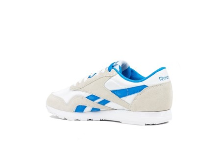 REEBOK CLASSIC  NYLON WHITE-CYCLASSIC LEATHER E BL-CN3263-img-4