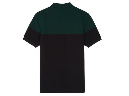 POLO FRED PERRY  DOS COLORES VERDE NEGRO-9202-102-img-2