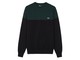 JERSEY FRED PERRY  DOS COLORES NEGRO VERDE-9209-102-img-1