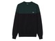 JERSEY FRED PERRY  DOS COLORES NEGRO VERDE-9209-102-img-1
