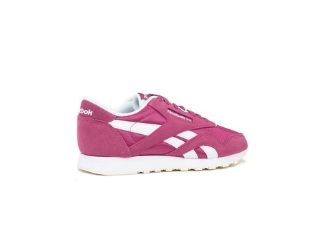 REEBOK CLASSIC LEATHER NYLON TWISTED BERRY-WHITE--CN4018-img-3