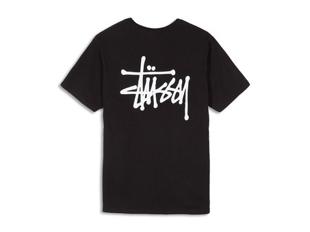 STUSSY BASIC STUSSY TEE BLACK-1904257-BL-img-2
