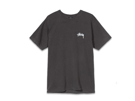 STUSSY 8 BALL PIG. DYED TEE BLACK-1904276-BL-img-1