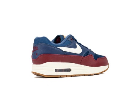 NIKE AIR MAX 1 SHOE NAVY-SAIL-TEAM RED-SAIL-AH8145-400-img-3